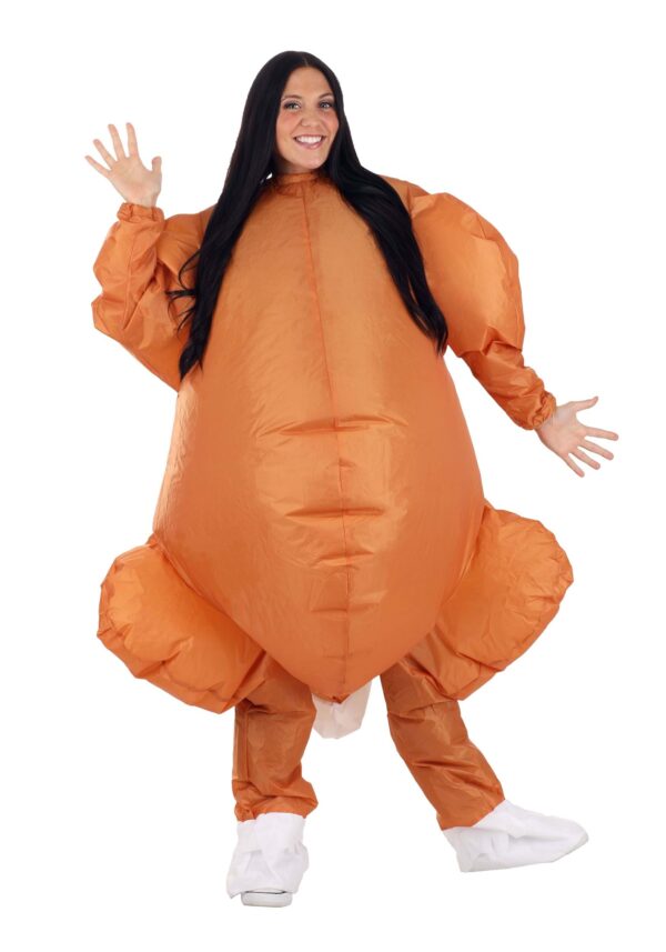 Inflatable Christmas Roast Turkey Costume