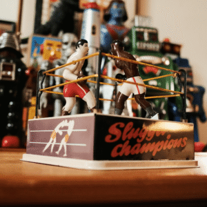 Slugger Champions Wind-Up Boxing Toy – photo 1
