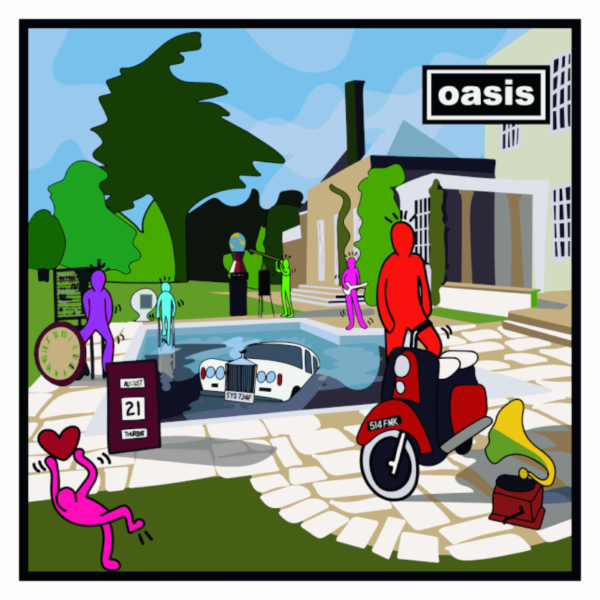 Be Here Now Album Print